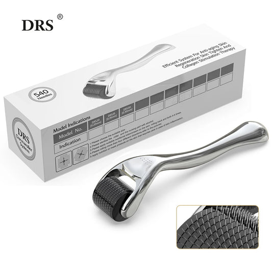 ***Top Quality*** Professional Luxury DRS 540 Derma Roller Micro Needle Mesotherapy 540 Pins Face Roller Skin Care And Hair Growth With Medical CE